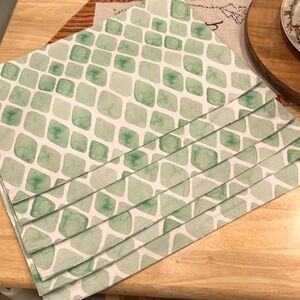 EIGHT GUC Watercolor Placemats